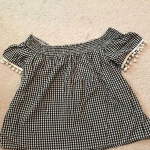 Nordstrom, off the shoulder, top